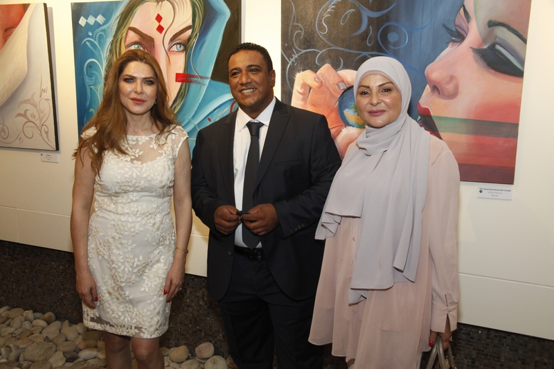 Opening of Nina Taher's Solo Exhibition 'Woman'